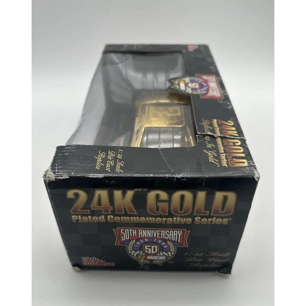 TIM FEDEWA #33 24K GOLD PLATED 1/24 RACING CHAMPIONS NASCAR 50TH ANNIV 1/2500